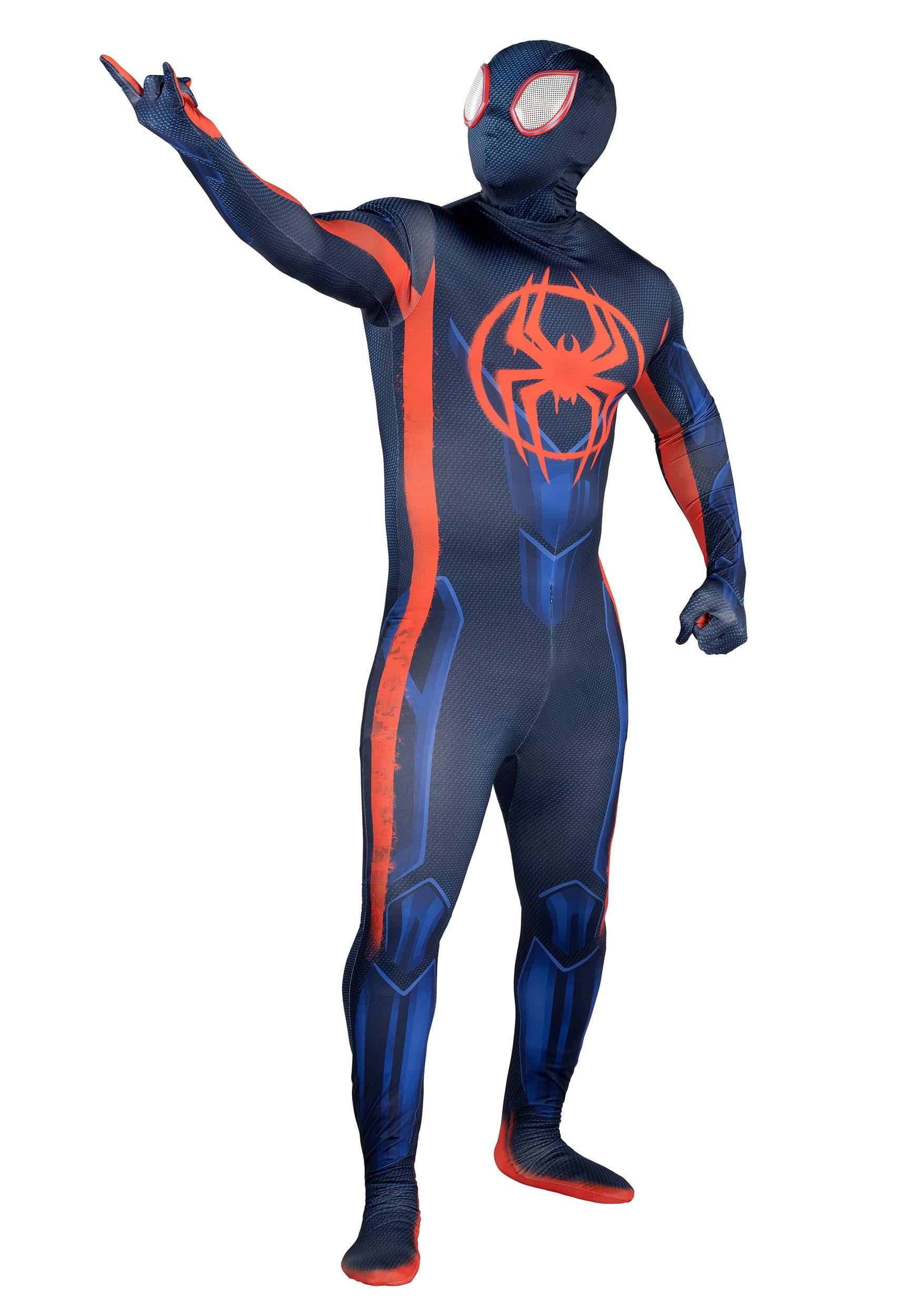 Spider-Verse 2 Adult Miles Morales Zentai Suit Costume