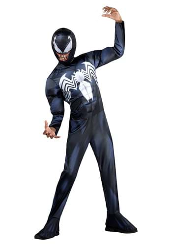 Black Venom Spiderman Halloween Cosplay Costume Adulto