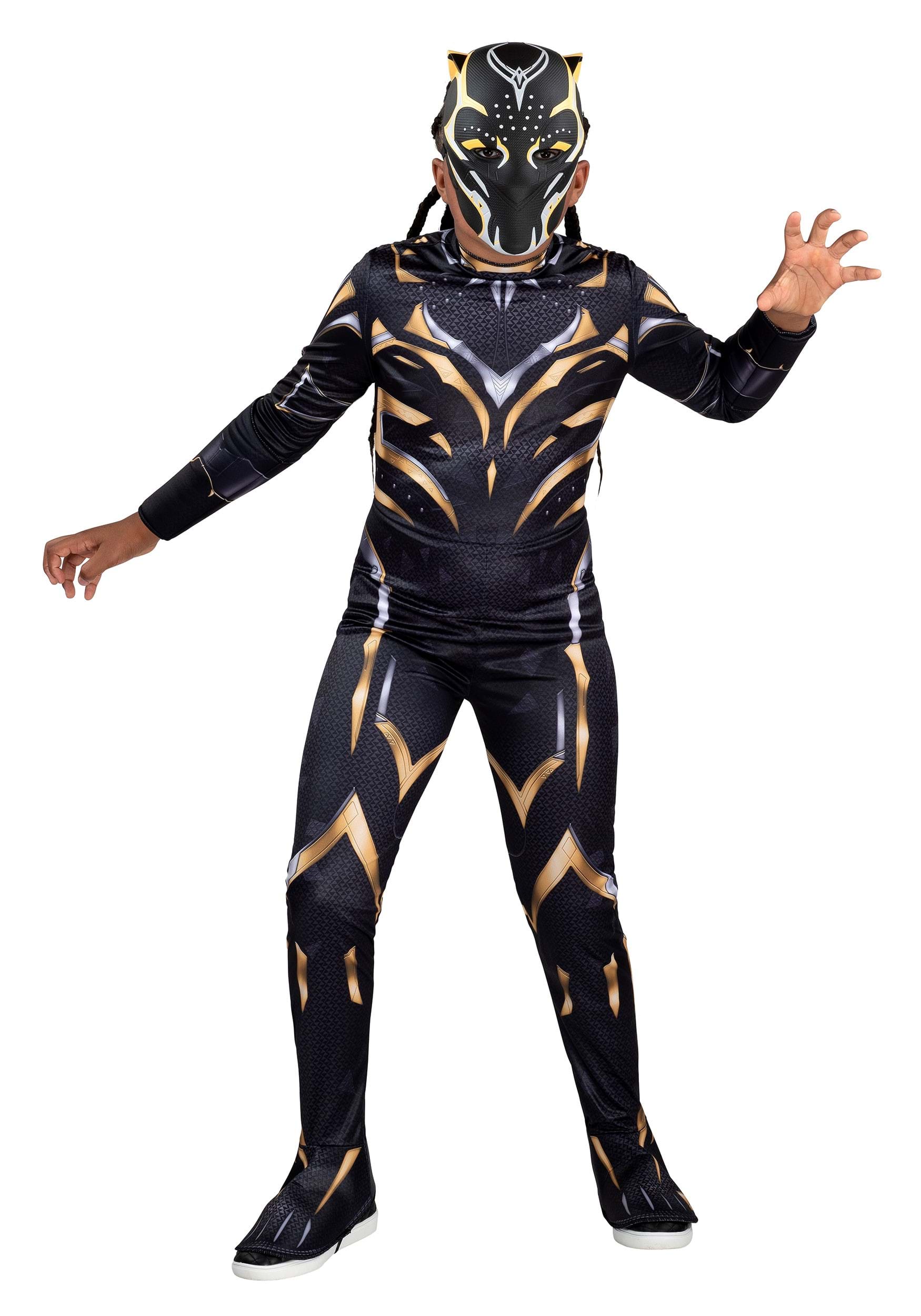 Buy Newhui Halloween Party Dress Up Cosplay Black Panther T'Challa Outfit  Costume Whole Set Online at desertcartINDIA