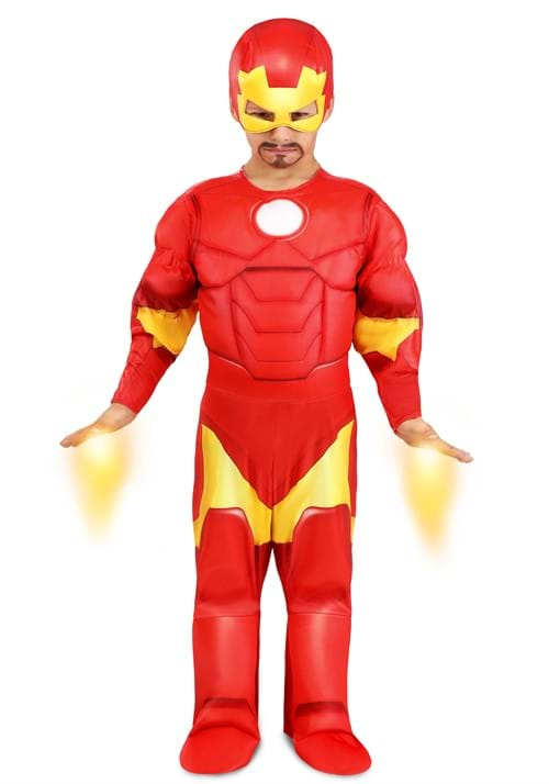 Toddler Deluxe Iron Man Costume for Boys | Superhero Costumes