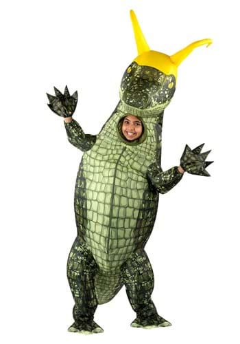 Child Inflatable Alligator Loki Costume