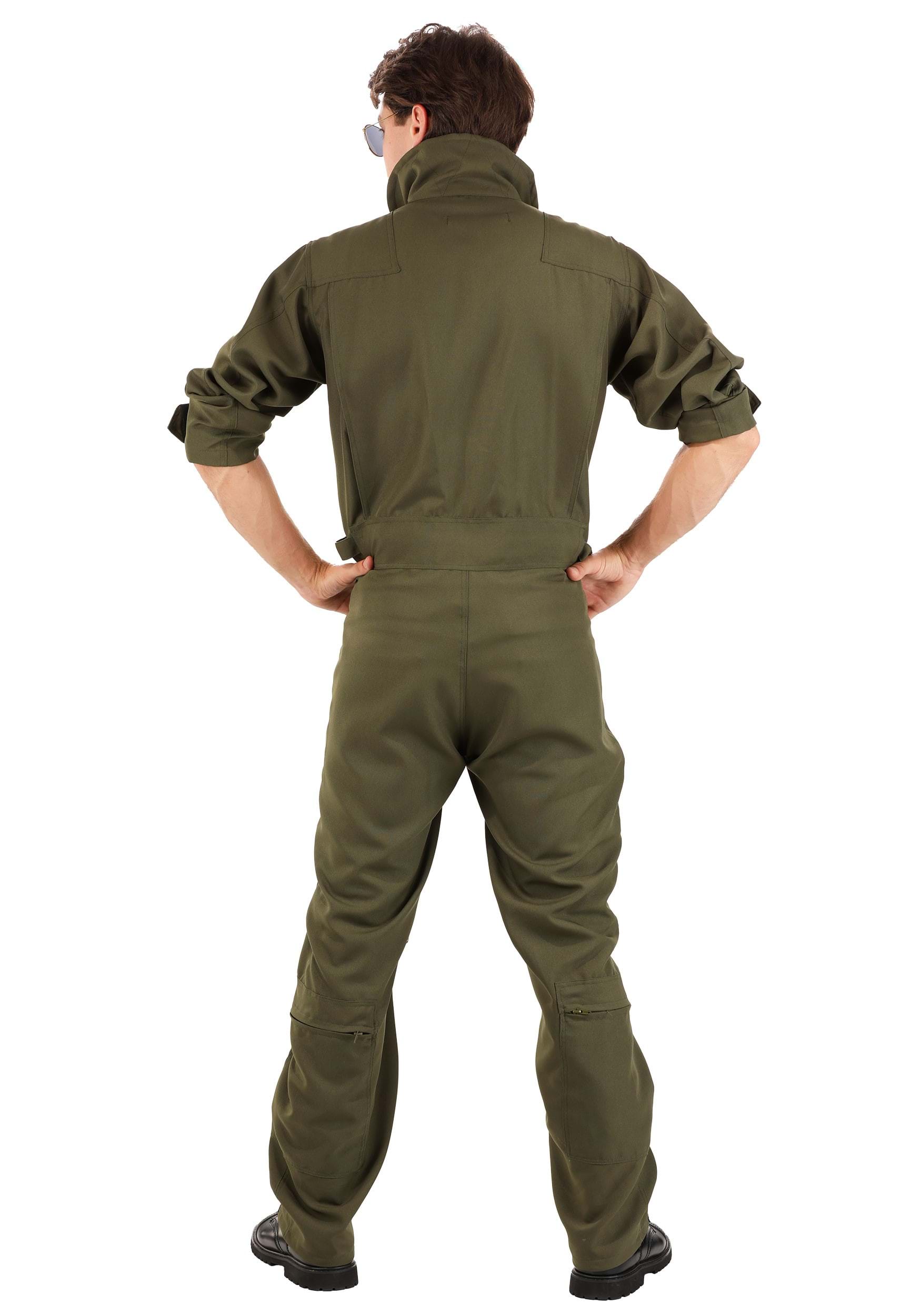 Kids Air Force Style Flight Suit - Olive Drab with Patches -  MyPilotStore.com