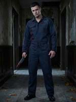 Adult Deluxe Blue Mechanic Coveralls Costume