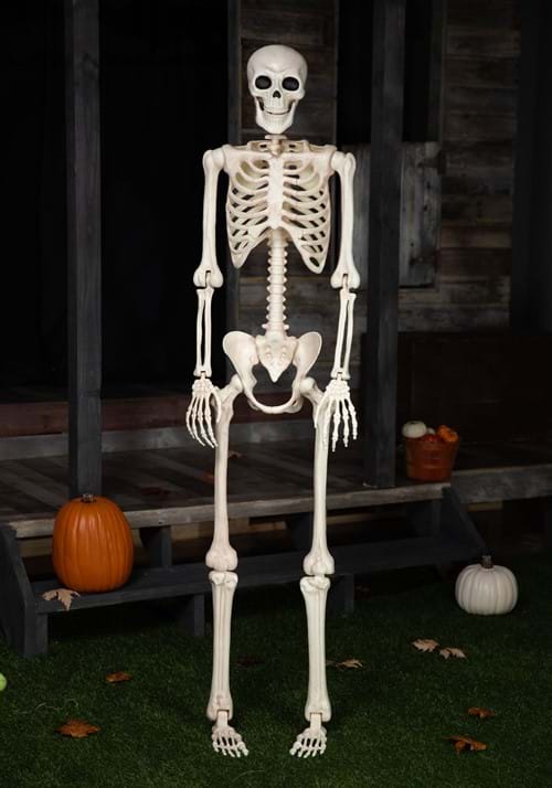 74" Skeleton Halloween Prop Skeleton Decorations