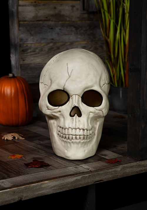 Light Up and Sound Skull Decoration UPD 1