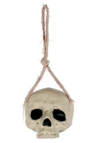 6-Inch Hanging Skull Halloween Prop | Hanging Decoration