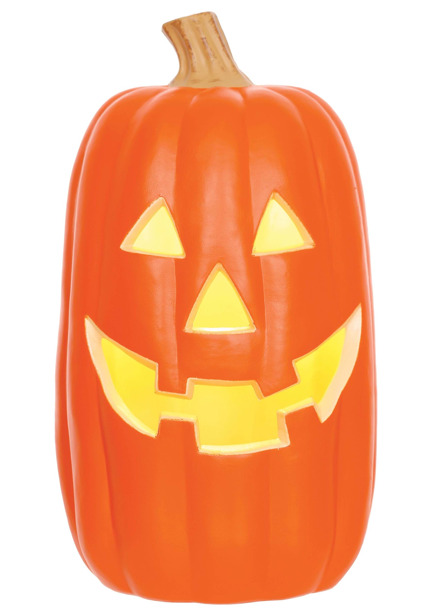 16" Realistic Pumpkin Light Up Decoration | Pumpkin Décor