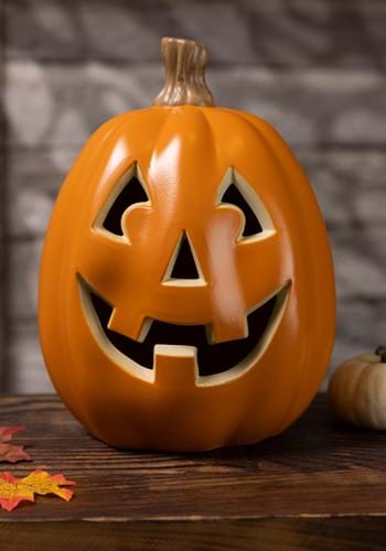 12-Inch Smiling Light Up Pumpkin Decoration | Pumpkin Decorations