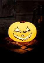 9" Spooky Light Up White Pumpkin Alt 1