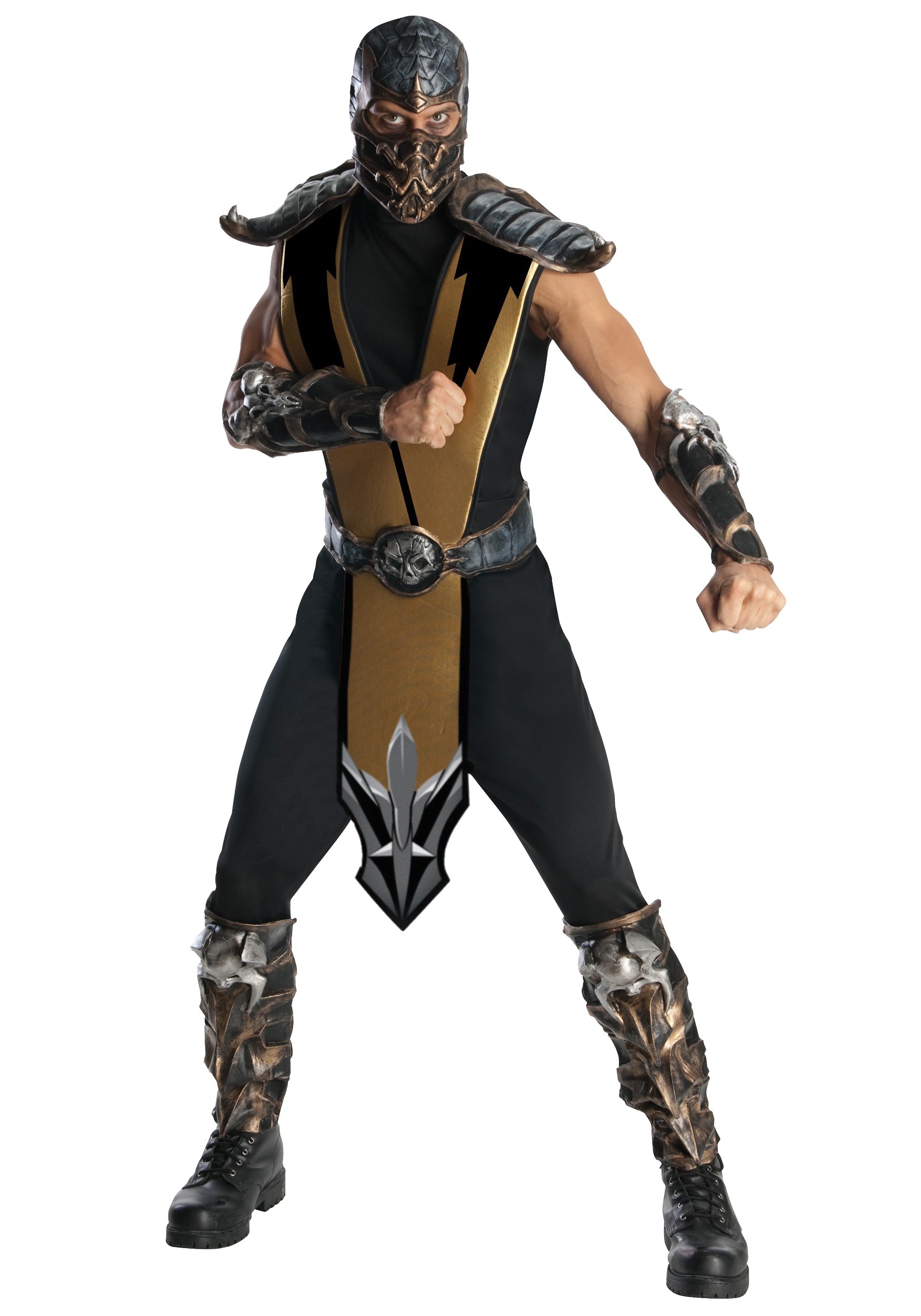 SCORPION costume WIP from Mortal Kombat 2021