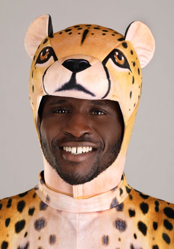 Adult Plus Size Cheerful Cheetah Costume | Animal Costumes