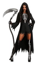 Women's Sexy Grim Reaper Costume Alt 2