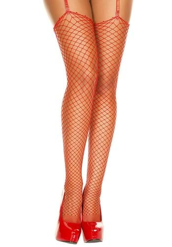 Women's Sugar Skull Net Thigh High Stockings