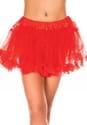 Womens Red Tulle Petticoat