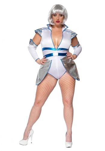 Womens Plus Size Space Cadet Scientist Costume