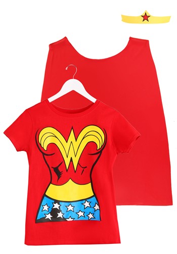 Wonder Woman T-Shirt Costume For Adults | Adult Wonder Woman Costume Ideas