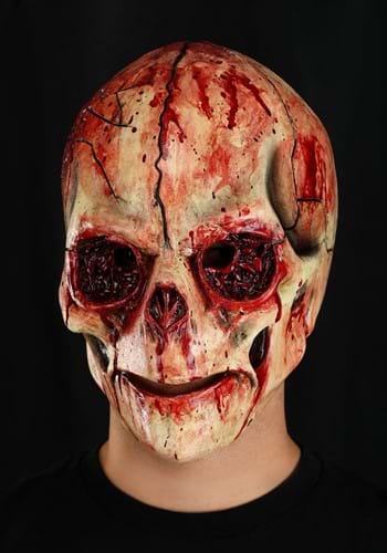 Cracked Skull Latex Mask