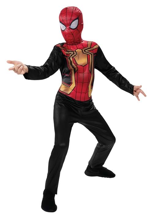 Boys SpiderMan Integrated Suit Value Costume