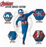Boy's Captain America Steve Rogers Value Costume