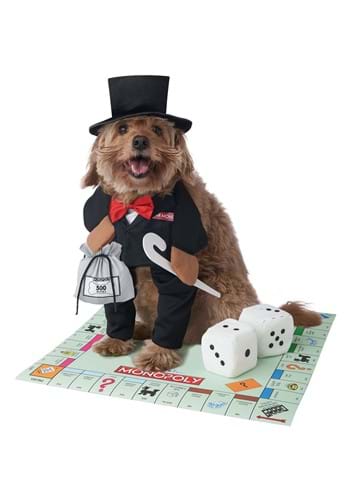Mr Monopoly Pet Costume