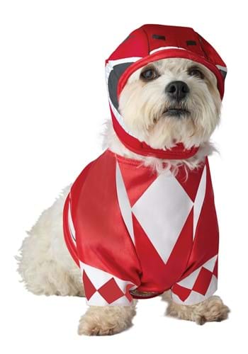 Power Rangers Red Ranger Pet Costume