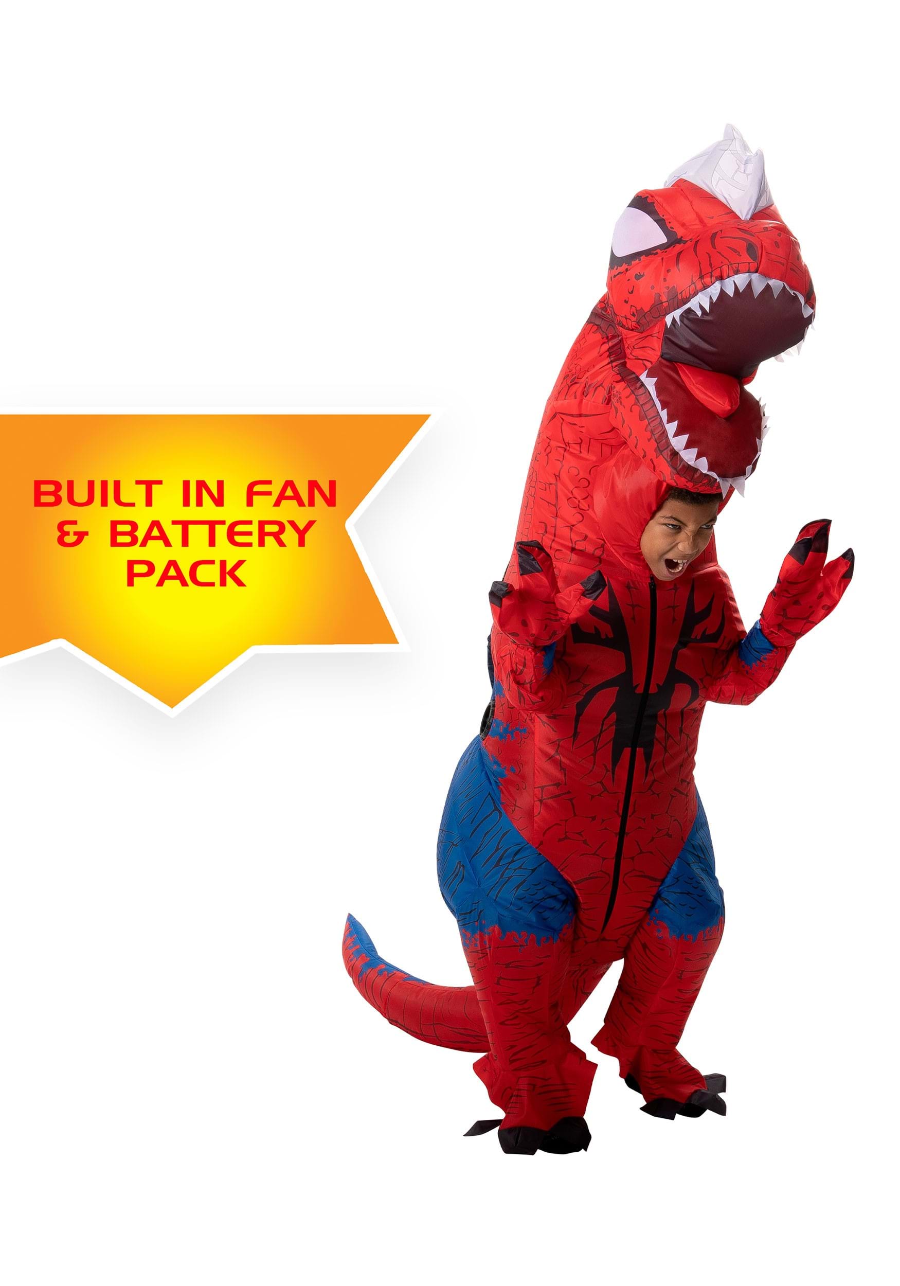 Déguisement dinosaure T-Rex gonflable enfant - Jurassic World