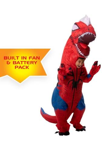 Inflatable Kid's Spider-Rex Costume | Dinosaur Costumes