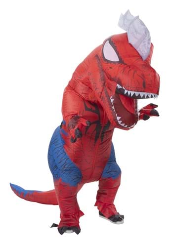 Marvel Inflatable Adult Spider-Rex Costume | Spider-Man Dinosaur Costume