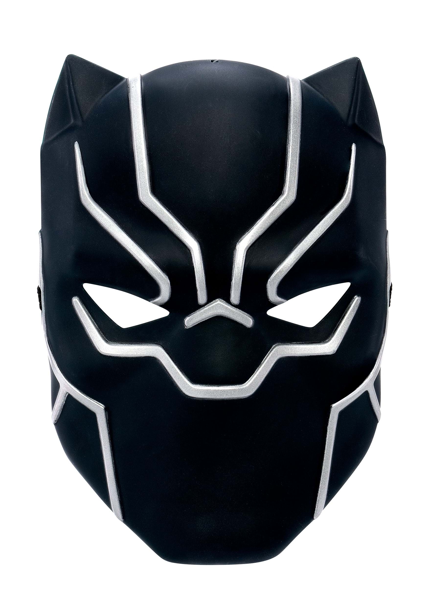 Marvel Black Panther Kid's Value Costume Mask , Superhero Masks
