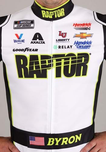 William Byron Raptor Uniform Adult NASCAR Costume | Sports Costumes