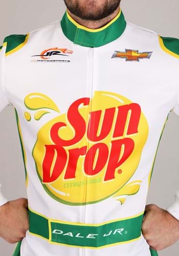 Adult Dale Earnhardt Jr Sundrop Uniform NASCAR Costume | NASCAR Costumes
