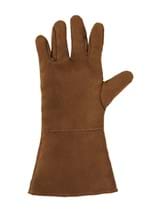 Adult Deluxe Brown Pirate Costume Gloves Alt 2