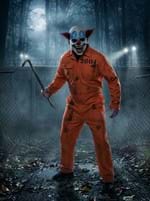 Adult Distressed Prisoner Jumpsuit Costume Alt 7