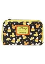 Loungefly Mickey and Friends Candy Corn Zip Wallet Alt 2