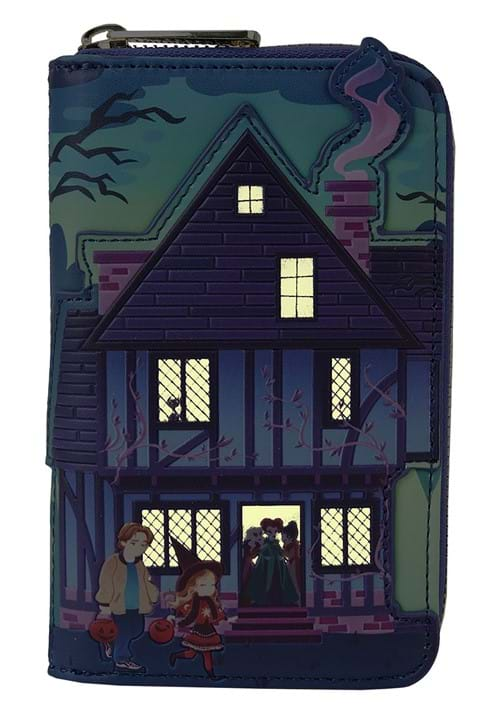 Disney Hocus Pocus Sanderson Sisters House Zip Around Wallet By Loungefly 