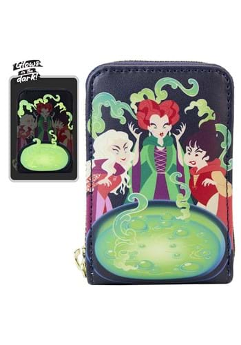 Loungefly Disney Minnie Mouse Spider Glow Accordion Wallet