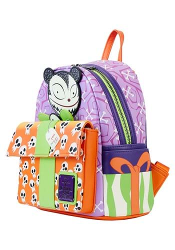 Disney Nightmare Before Christmas Scary Teddy Present Glow Loungefly Mini Backpack