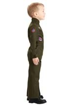 Toddler Flight Suit Top Gun Costume Alt 3