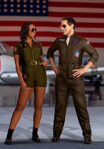 Adult Deluxe Top Gun Flight Suit Costume | Top Gun Costumes
