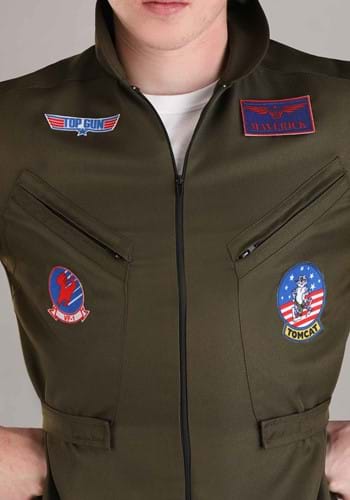 Plus Size Top Gun Deluxe Flight Suit Costume | Top Gun Costumes