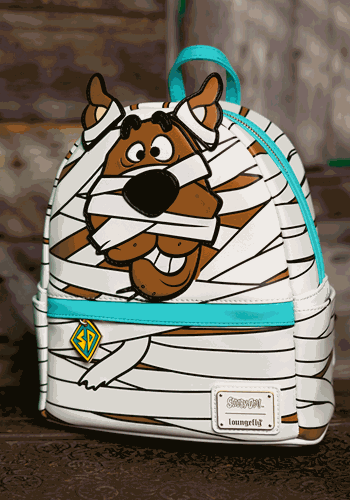 WB Scooby Doo Mummy Cosplay Loungefly Mini Backpack-update