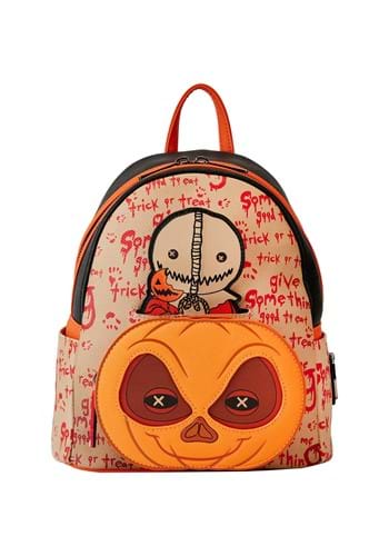 Loungefly Trick r Treat Sam Pumpkin Cosplay Mini Backpack