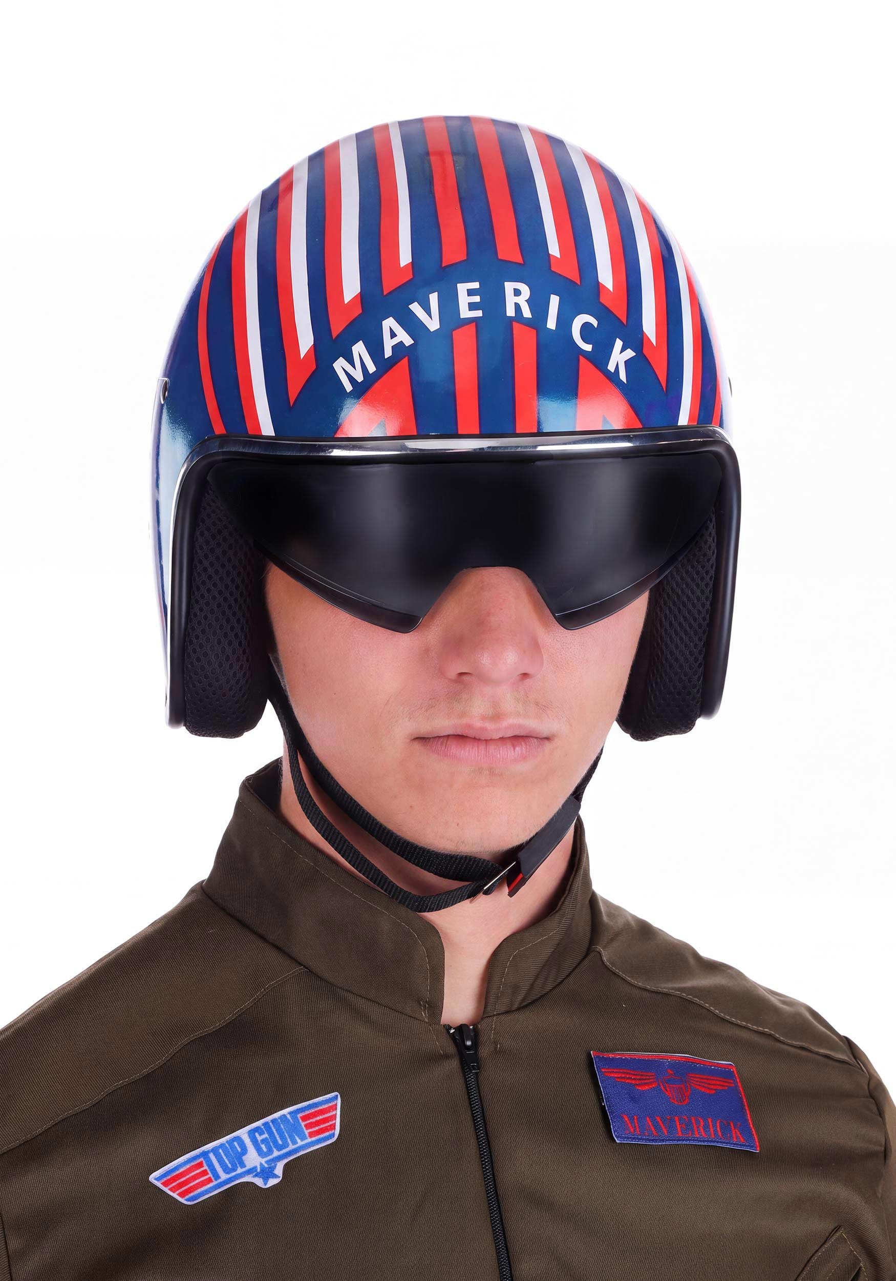 Top Gun Adult Costume Helmet | Top Gun Accessories