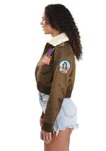 Womens Bomber Jacket Top Gun Costume Alt 3