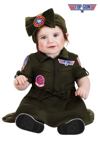 Infant Flight Suit Top Gun Costume Dress