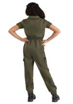 Girl's Flight Suit Top Gun Costume Alt 3