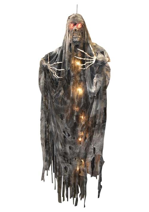 6FT Hanging Light Up Creepy Mummy Decoration