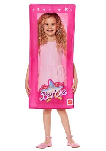 Child Barbie Box Costume
