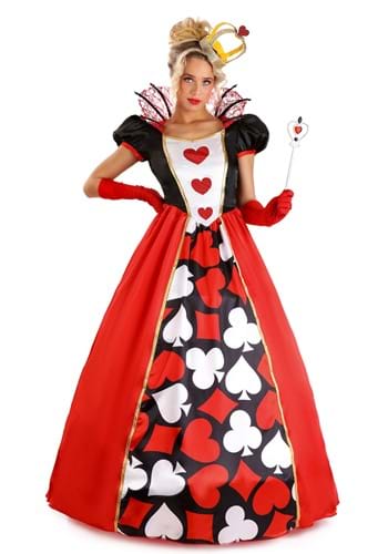 Womens Wonderland Queen of Hearts Costume