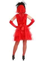 Adult Ghostly Red Wedding Dress Costume Alt 1